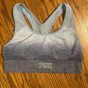 Victoria secret PINK blue ombré sports bra